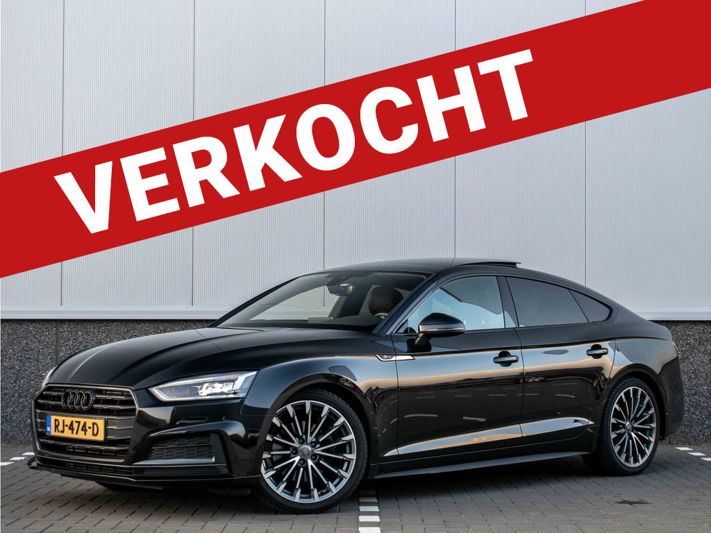 2018 Audi A5 Sportback 2.0 TFSI S-line | Virtual | Trekhaak | Pano | Carplay | Sfeer | Climate Control | Cruise control