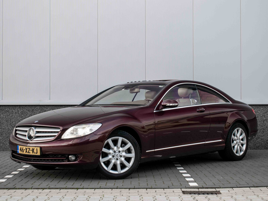 2007 Mercedes-Benz CL-Klasse 500 | Pano | Camera | Leder | Stoelkoeling / verwarming | Cruise | Climate control | Nightvision |